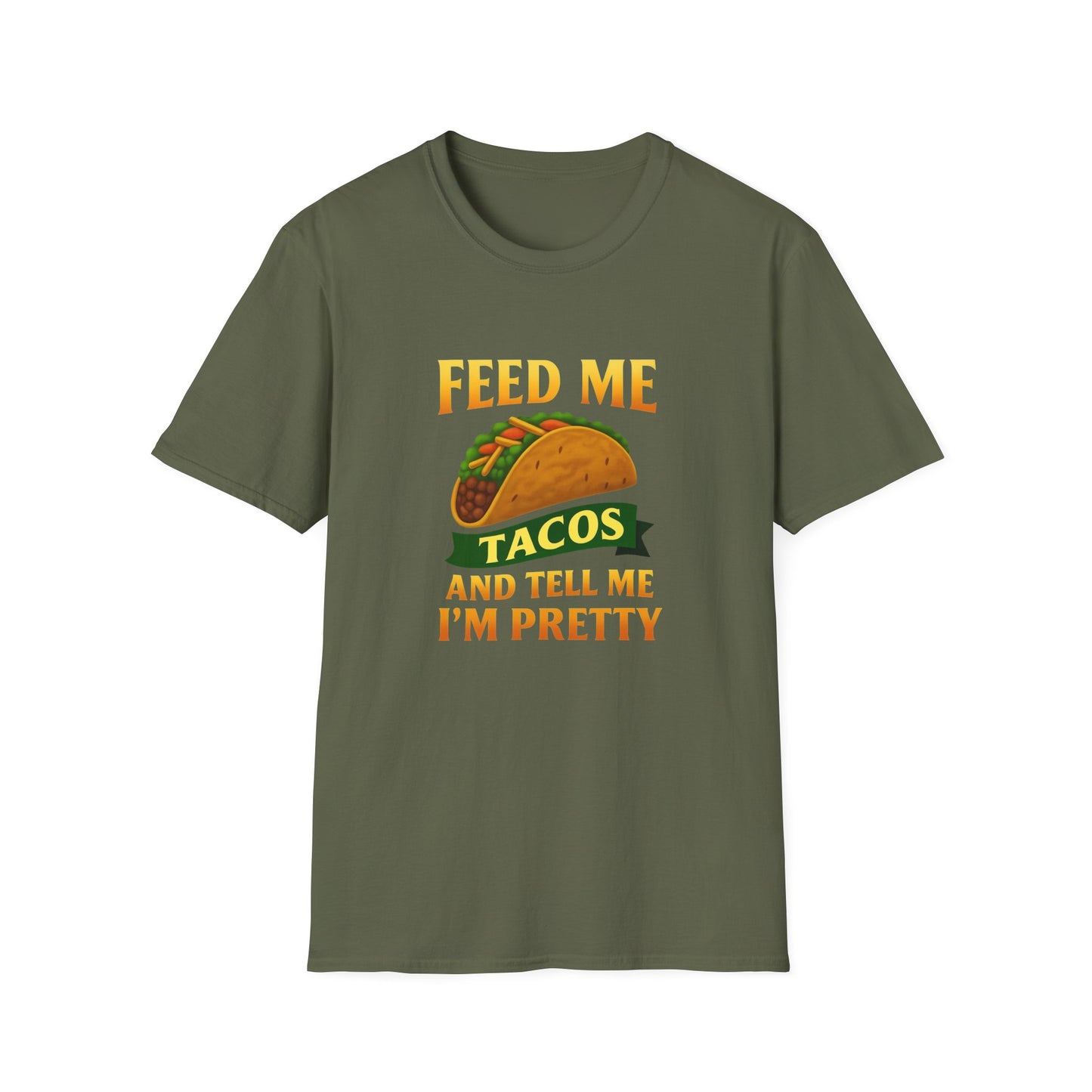 Funny Taco T-Shirt, Casual Foodie Tee, Gift for Taco Lovers, Cute Food Humor Shirt, Fun Statement Top
