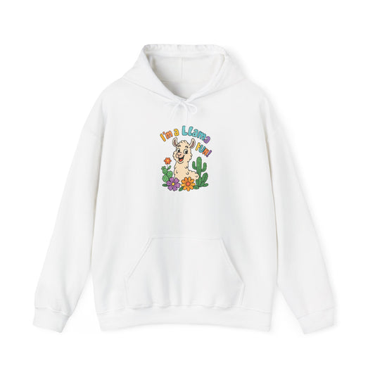 Cute Llama Sweatshirt - I'm a Llama Mom, Animal Lover Gift, Cozy Hoodie, Unique Sweatshirt, Fun Sweatshirt for Any Occasion